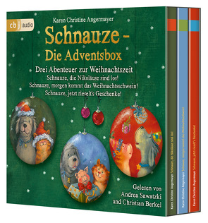 Schnauze – Die Adventsbox von Angermayer,  Karen Christine, Berkel,  Christian, Sawatzki,  Andrea
