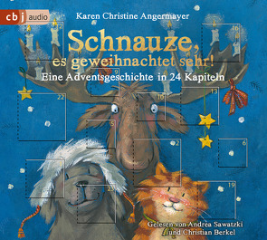 Schnauze, es geweihnachtet sehr! von Angermayer,  Karen Christine, Berkel,  Christian, Sawatzki,  Andrea