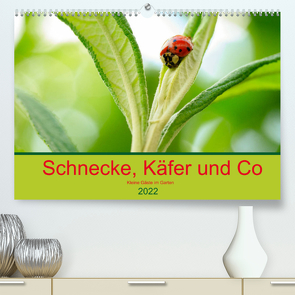 Schnecke, Käfer und Co (Premium, hochwertiger DIN A2 Wandkalender 2022, Kunstdruck in Hochglanz) von Kunz,  Ilse