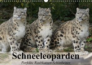 Schneeleoparden. Perfekte Raubkatzen-Schönheiten (Wandkalender 2018 DIN A3 quer) von Stanzer,  Elisabeth