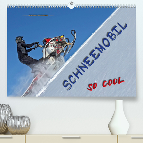 Schneemobil – so cool (Premium, hochwertiger DIN A2 Wandkalender 2021, Kunstdruck in Hochglanz) von Roder,  Peter