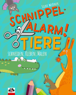 Schnippel-Alarm! Band 2: Tiere – Das Ausschneidebuch für Kinder ab 3 Jahren von Weßner,  Silke