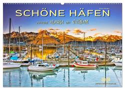 Schöne Häfen zwischen Alaska und Vietnam (Wandkalender 2024 DIN A2 quer), CALVENDO Monatskalender von Roder,  Peter