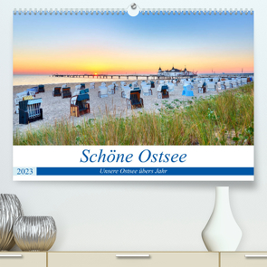 Schöne Ostsee – Impressionen übers Jahr (Premium, hochwertiger DIN A2 Wandkalender 2023, Kunstdruck in Hochglanz) von Dinse,  Stefan