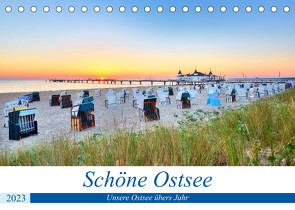 Schöne Ostsee – Impressionen übers Jahr (Tischkalender 2023 DIN A5 quer) von Dinse,  Stefan