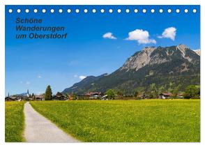 Schöne Wanderungen um Oberstdorf (Tischkalender 2024 DIN A5 quer), CALVENDO Monatskalender von G. Allgöwer,  Walter