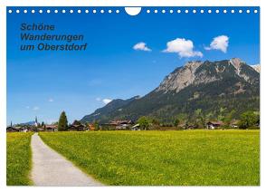 Schöne Wanderungen um Oberstdorf (Wandkalender 2024 DIN A4 quer), CALVENDO Monatskalender von G. Allgöwer,  Walter