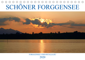 Schöner Forggensee (Tischkalender 2020 DIN A5 quer) von Jäger,  Anette/Thomas