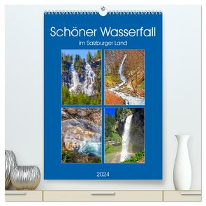 Schöner Wasserfall (hochwertiger Premium Wandkalender 2024 DIN A2 hoch), Kunstdruck in Hochglanz von Kramer,  Christa