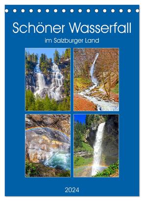 Schöner Wasserfall (Tischkalender 2024 DIN A5 hoch), CALVENDO Monatskalender von Kramer,  Christa
