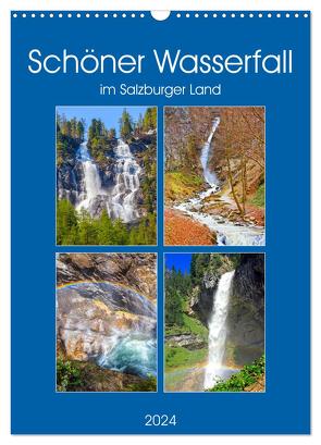 Schöner Wasserfall (Wandkalender 2024 DIN A3 hoch), CALVENDO Monatskalender von Kramer,  Christa