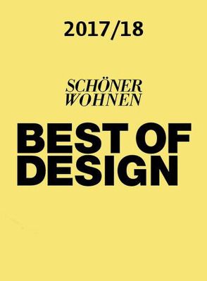 Schöner Wohnen Best of Design 2017/2018 von Gruner+Jahr GmbH
