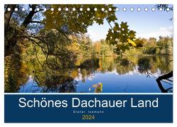 Schönes Dachauer Land (Tischkalender 2024 DIN A5 quer), CALVENDO Monatskalender von Isemann,  Dieter