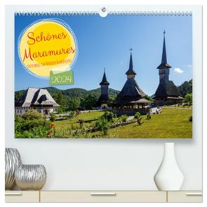 Schönes Maramures (hochwertiger Premium Wandkalender 2024 DIN A2 quer), Kunstdruck in Hochglanz von Brack,  Roland