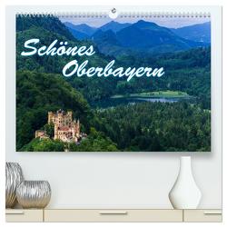 Schönes Oberbayern (hochwertiger Premium Wandkalender 2024 DIN A2 quer), Kunstdruck in Hochglanz von Thiele,  Ralf-Udo