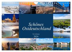 Schönes Ostdeutschland (Wandkalender 2024 DIN A4 quer), CALVENDO Monatskalender von Grellmann Photography,  Tilo