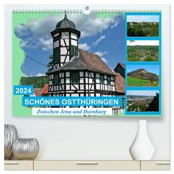 Schönes Ostthüringen (hochwertiger Premium Wandkalender 2024 DIN A2 quer), Kunstdruck in Hochglanz von Müller,  Gerdhold