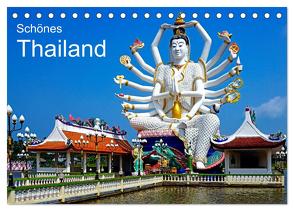 Schönes Thailand (Tischkalender 2024 DIN A5 quer), CALVENDO Monatskalender von Steinkamp,  Klaus