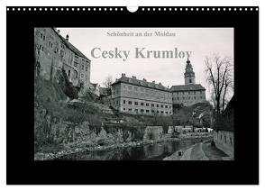 Schönheit an der Moldau – Cesky Krumlov (Wandkalender 2024 DIN A3 quer), CALVENDO Monatskalender von Hülsermann,  Oliver