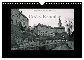 Schönheit an der Moldau – Cesky Krumlov (Wandkalender 2024 DIN A4 quer), CALVENDO Monatskalender von Hülsermann,  Oliver