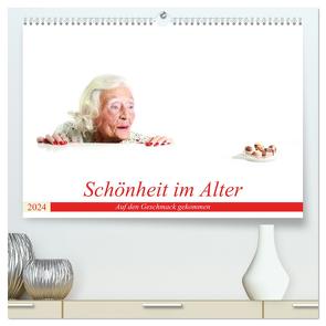 Schönheit im Alter – Auf den Geschmack gekommen (hochwertiger Premium Wandkalender 2024 DIN A2 quer), Kunstdruck in Hochglanz von Vincke,  Andreas