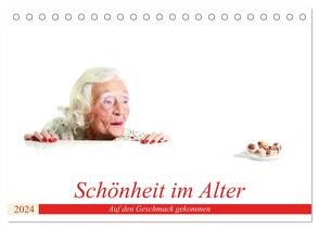 Schönheit im Alter – Auf den Geschmack gekommen (Tischkalender 2024 DIN A5 quer), CALVENDO Monatskalender von Vincke,  Andreas