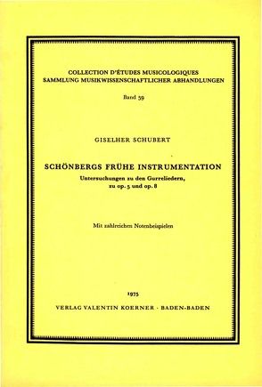 Schönbergs frühe Instrumentation von Schubert,  Giselher