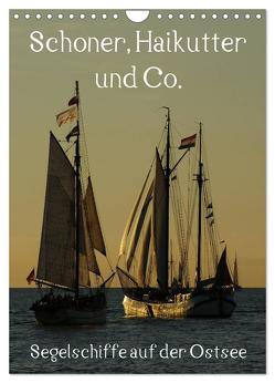 Schoner, Haikutter und Co. – Segelschiffe auf der Ostsee (Wandkalender 2024 DIN A4 hoch), CALVENDO Monatskalender von Stoerti-md,  Stoerti-md