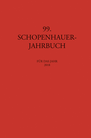 Schopenhauer Jahrbuch von Birnbacher,  Dieter, Kossler,  Matthias