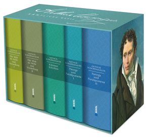 Schopenhauer: Sämtliche Werke in fünf Bänden im Schuber von Schopenhauer,  Arthur, von Löhneysen,  Wolfgang