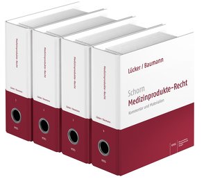 Schorn Medizinprodukte-Recht von Baumann,  Hans Georg, Edelhäuser,  Rainer, Göttschkes,  Christoph, Lücker,  Volker, Schorn,  Gert