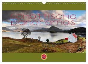 Schottische Panoramas (Wandkalender 2024 DIN A3 quer), CALVENDO Monatskalender von Cross,  Martina