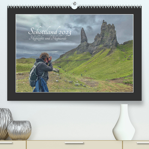 Schottland 2023 Highlights und Highlands (Premium, hochwertiger DIN A2 Wandkalender 2023, Kunstdruck in Hochglanz) von Weigt © Hamburg,  Mirko