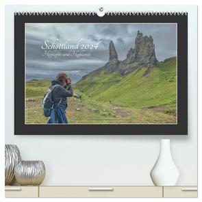 Schottland 2024 Highlights und Highlands (hochwertiger Premium Wandkalender 2024 DIN A2 quer), Kunstdruck in Hochglanz von Weigt © Hamburg,  Mirko