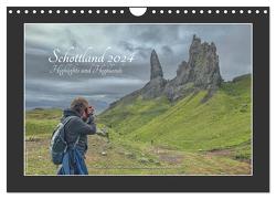 Schottland 2024 Highlights und Highlands (Wandkalender 2024 DIN A4 quer), CALVENDO Monatskalender von Weigt © Hamburg,  Mirko