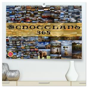 Schottland 365 (hochwertiger Premium Wandkalender 2024 DIN A2 quer), Kunstdruck in Hochglanz von Cross,  Martina