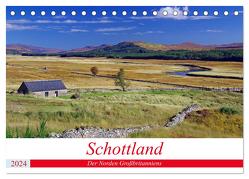 Schottland – Der Norden Großbritanniens (Tischkalender 2024 DIN A5 quer), CALVENDO Monatskalender von Pantke,  Reinhard
