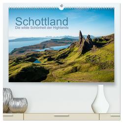 Schottland – Die wilde Schönheit der Highlands (hochwertiger Premium Wandkalender 2024 DIN A2 quer), Kunstdruck in Hochglanz von Tesmar,  Stefan