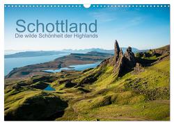 Schottland – Die wilde Schönheit der Highlands (Wandkalender 2024 DIN A3 quer), CALVENDO Monatskalender von Tesmar,  Stefan