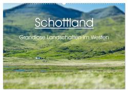 Schottland – grandiose Landschaften im Westen (Wandkalender 2024 DIN A2 quer), CALVENDO Monatskalender von Schaefer,  Anja