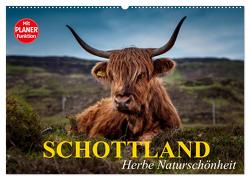 Schottland. Herbe Naturschönheit (Wandkalender 2024 DIN A2 quer), CALVENDO Monatskalender von Stanzer,  Elisabeth