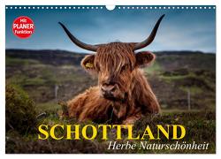 Schottland. Herbe Naturschönheit (Wandkalender 2024 DIN A3 quer), CALVENDO Monatskalender von Stanzer,  Elisabeth