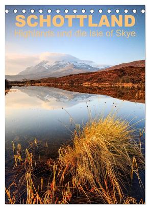 Schottland: Highlands und die Isle of Skye (Tischkalender 2024 DIN A5 hoch), CALVENDO Monatskalender von Aust,  Gerhard