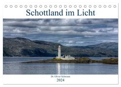 Schottland im Licht (Tischkalender 2024 DIN A5 quer), CALVENDO Monatskalender von Oliver Schwenn,  Dr.