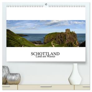 Schottland – Land am Wasser (hochwertiger Premium Wandkalender 2024 DIN A2 quer), Kunstdruck in Hochglanz von Gronostay,  Norbert