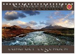 Schottland – Land der Legenden (Tischkalender 2024 DIN A5 quer), CALVENDO Monatskalender von Cross,  Martina
