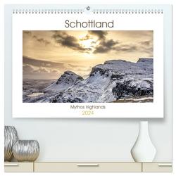Schottland – Mythos Highlands (hochwertiger Premium Wandkalender 2024 DIN A2 quer), Kunstdruck in Hochglanz von Akrema-Photography,  Akrema-Photography