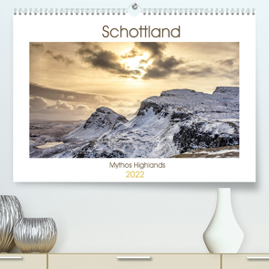 Schottland – Mythos Highlands (Premium, hochwertiger DIN A2 Wandkalender 2022, Kunstdruck in Hochglanz) von Akrema-Photography