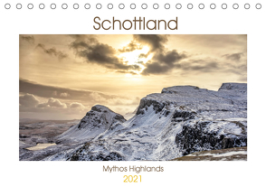 Schottland – Mythos Highlands (Tischkalender 2021 DIN A5 quer) von Akrema-Photography