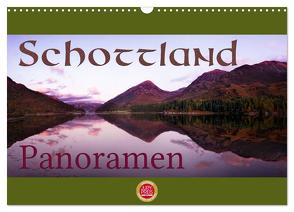 Schottland Panoramen (Wandkalender 2024 DIN A3 quer), CALVENDO Monatskalender von Cross,  Martina